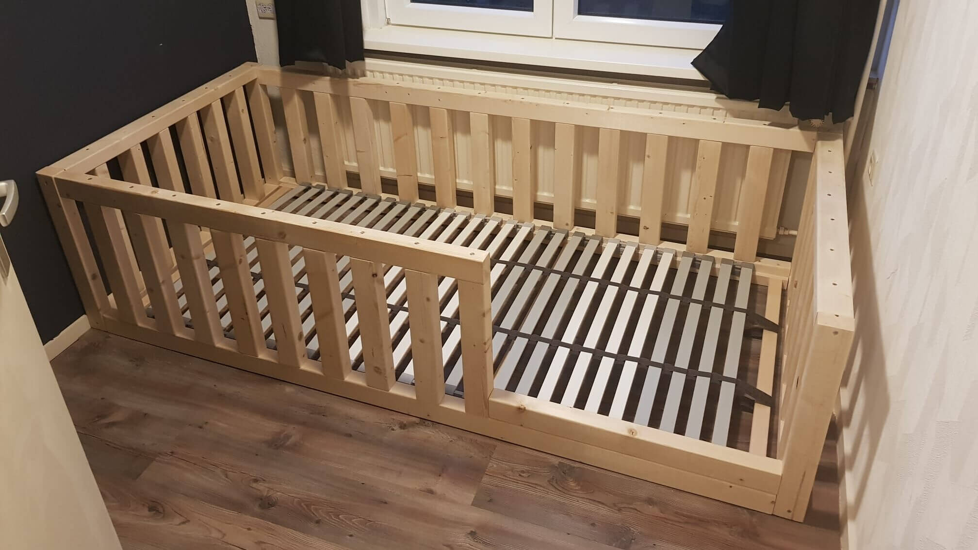 DIY Montessori bed without matress